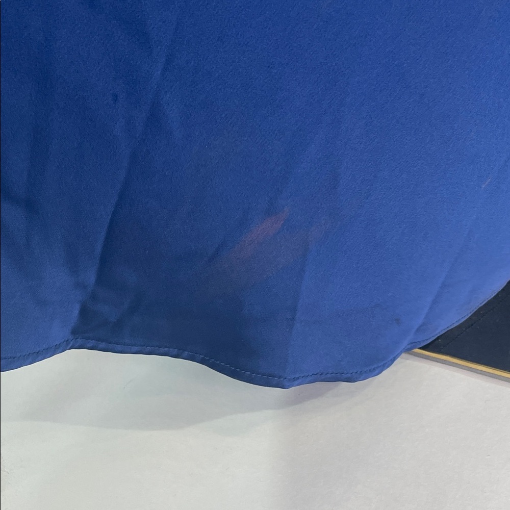 Polo Ralph Lauren Satin cobalt MAXI Skirt, 0 - Picture 13 of 14